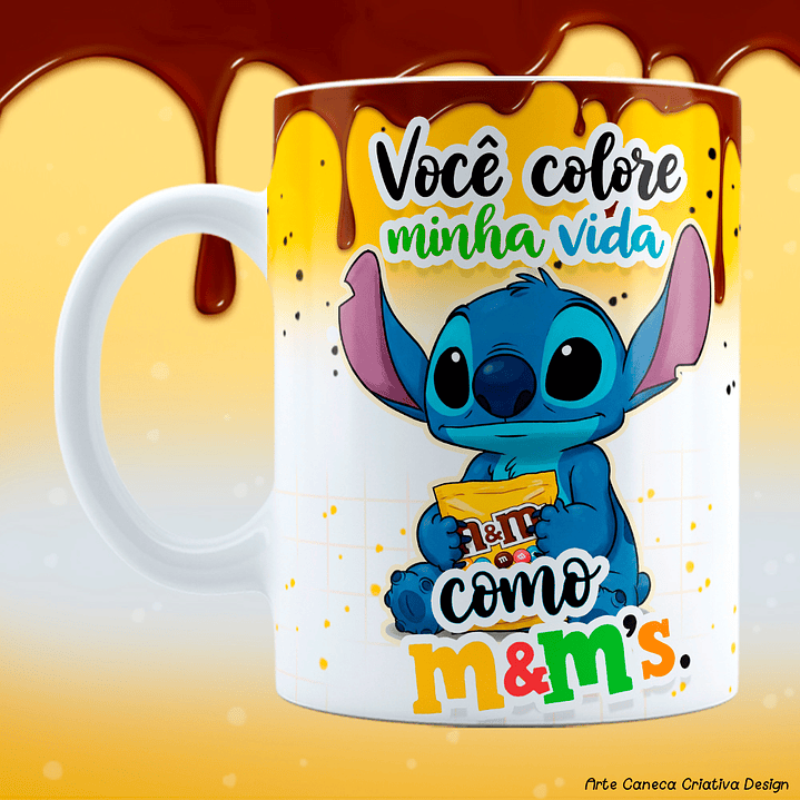 Caneca Stitch Chocolates 3