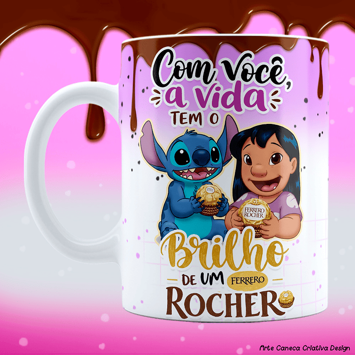 Caneca Stitch Chocolates 11