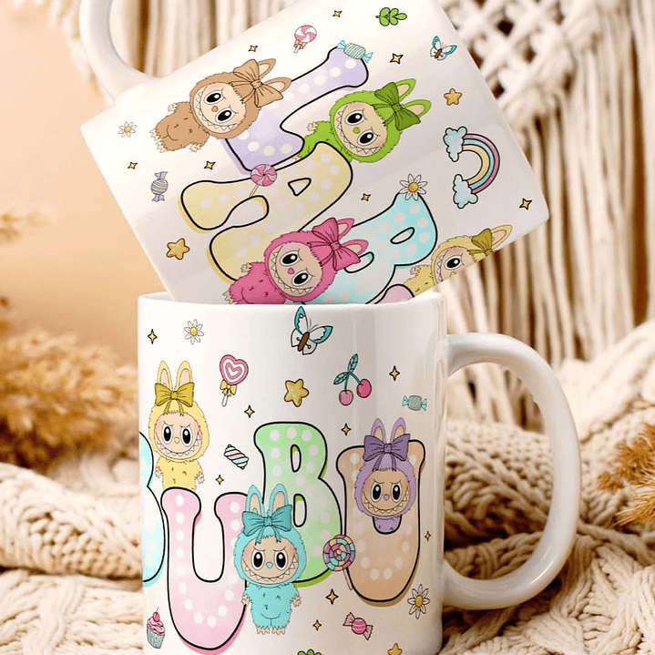Coleção Canecas Labubu & Friends 1