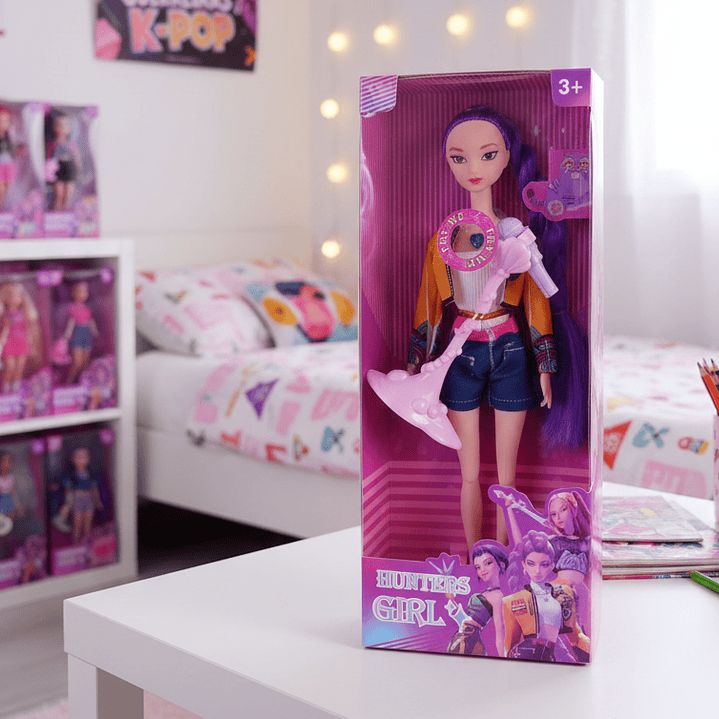 Bonecas Huntrix ( Guerreiras do K-pop) 3
