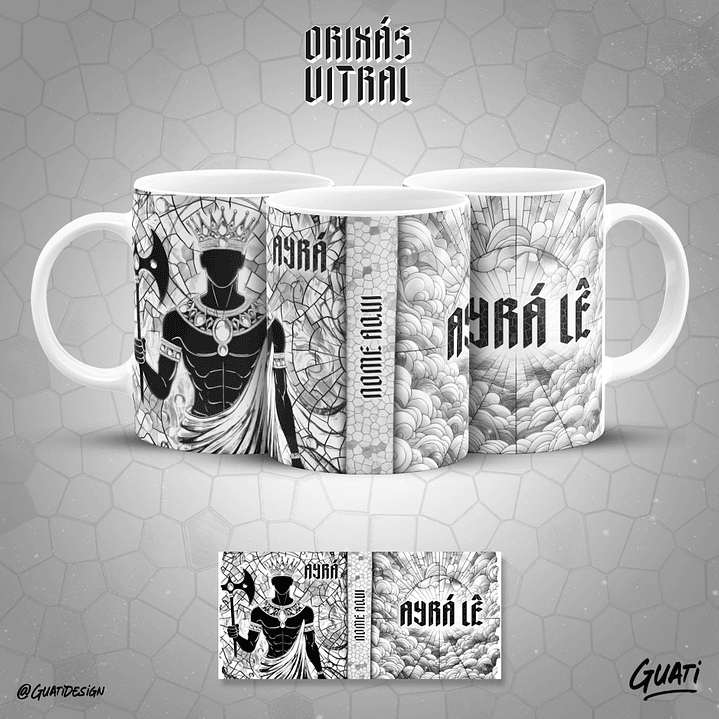 Coleção Canecas Orixás Vol.01 1