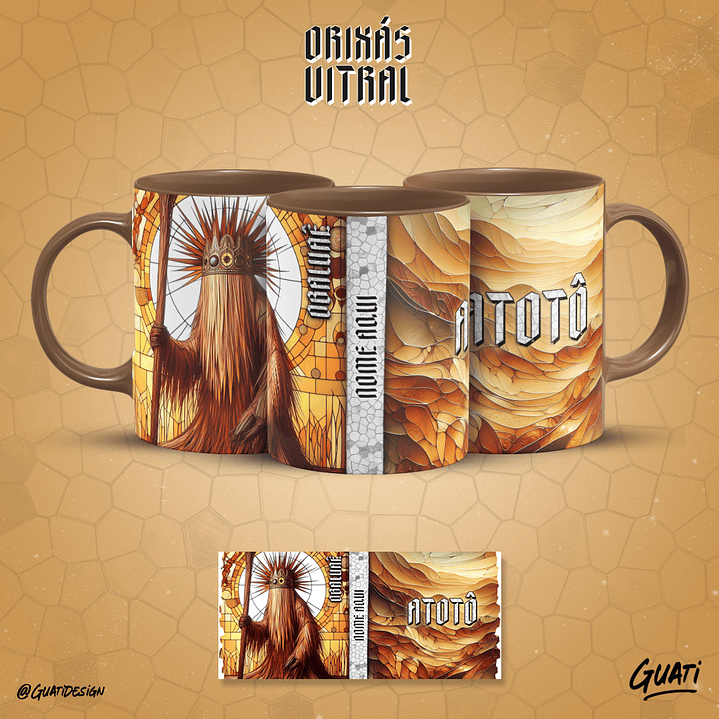 Coleção Canecas Orixás Vol.01 2