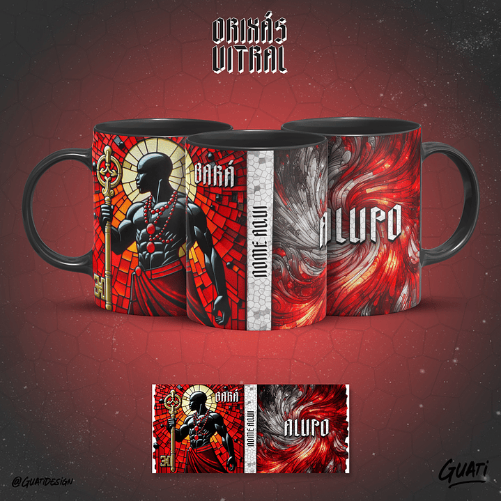 Coleção Canecas Orixás Vol.01 4