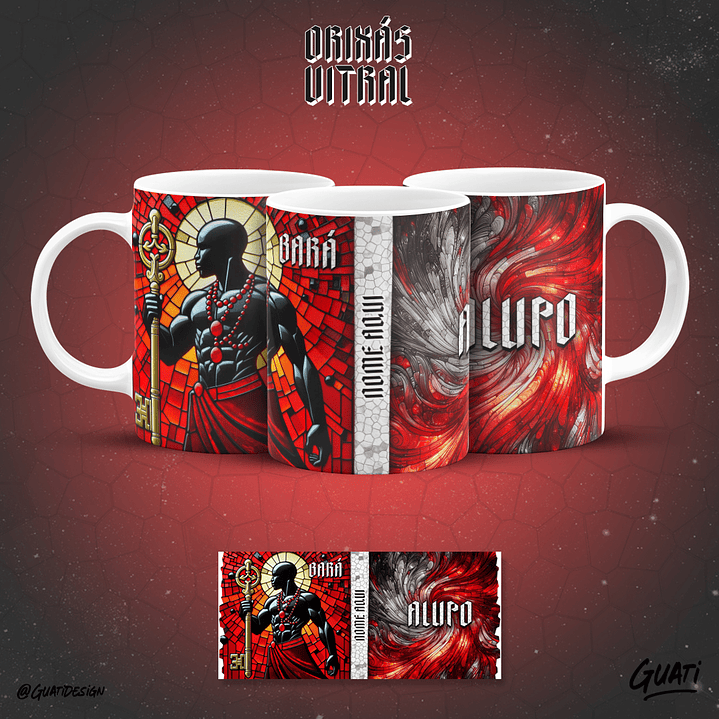 Coleção Canecas Orixás Vol.01 7