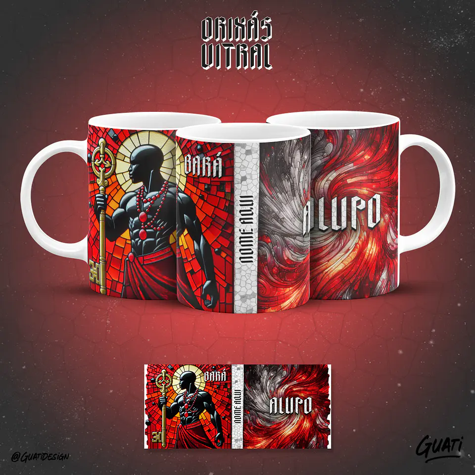 Coleção Canecas Orixás Vol.01 7