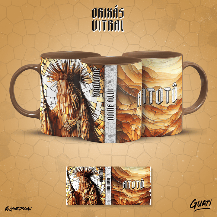 Coleção Canecas Orixás Vol.01 8