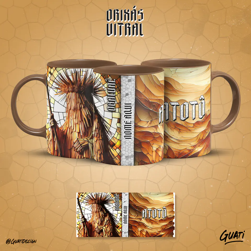 Coleção Canecas Orixás Vol.01 8