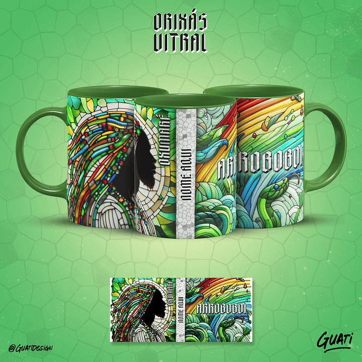 Coleção Canecas Orixás Vol.01 9