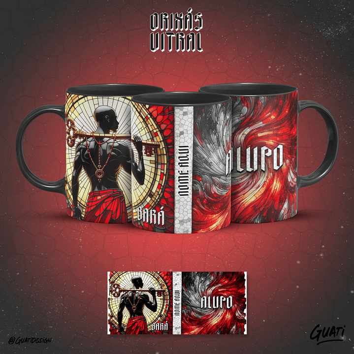 Coleção Canecas Orixás Vol.01 10