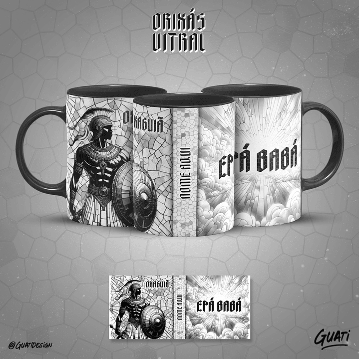 Coleção Canecas Orixás Vol.02 2