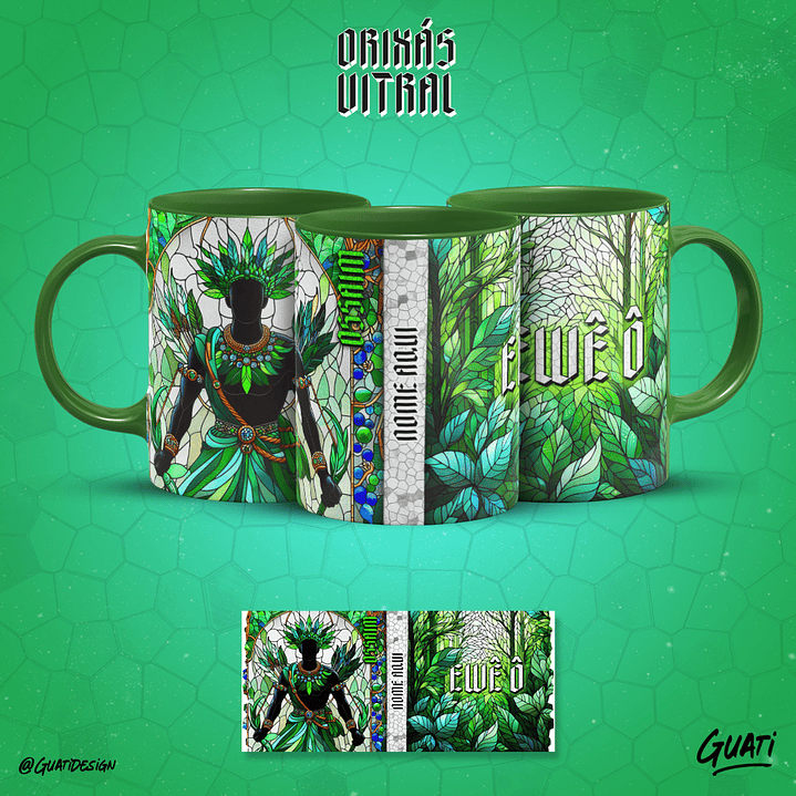 Coleção Canecas Orixás Vol.02 3