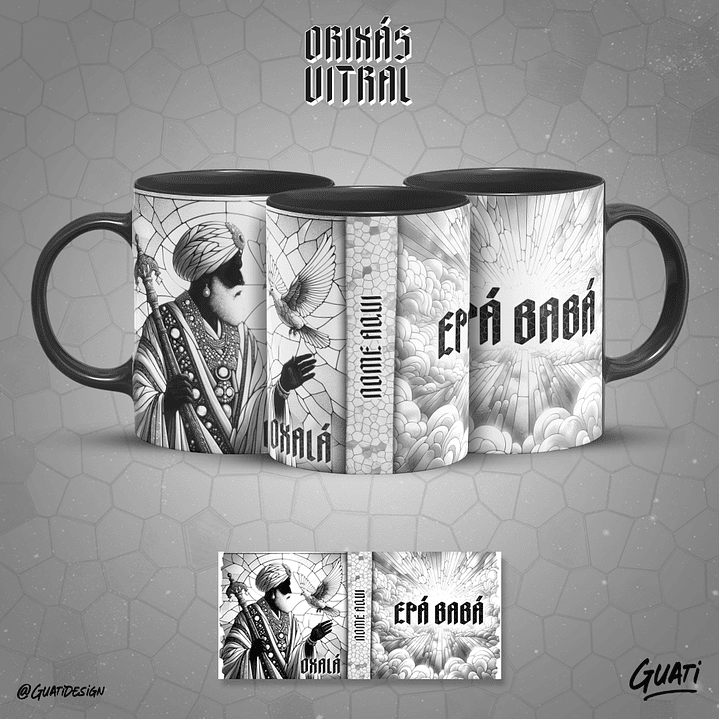 Coleção Canecas Orixás Vol.02 4