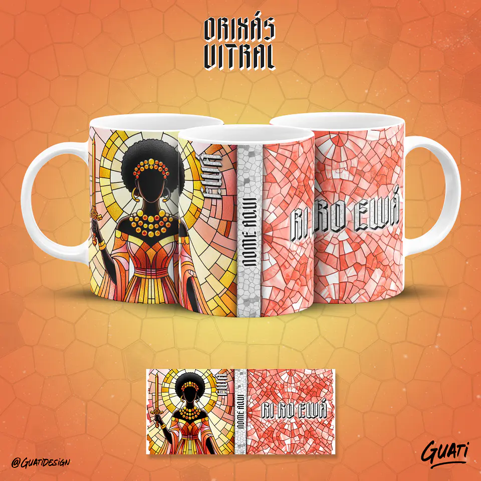 Coleção Canecas Orixás Vol.02 5