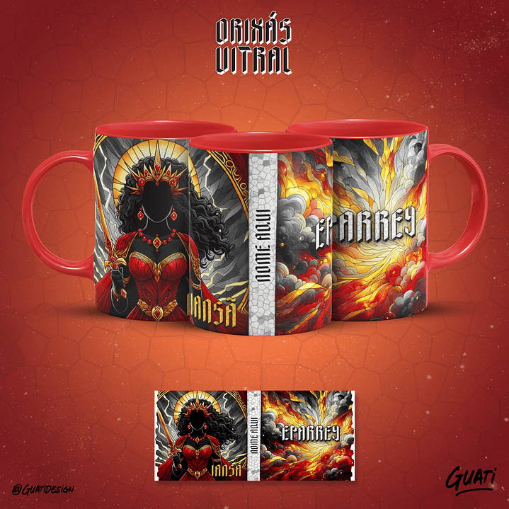 Coleção Canecas Orixás Vol.02 9