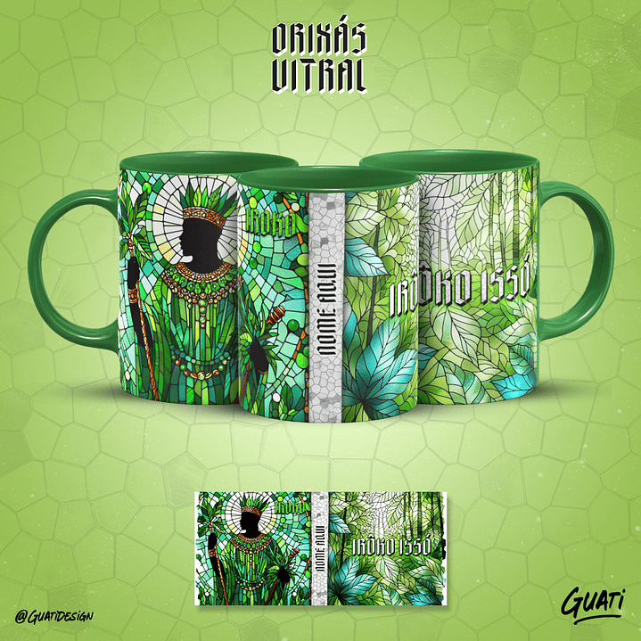 Coleção Canecas Orixás Vol.03 2