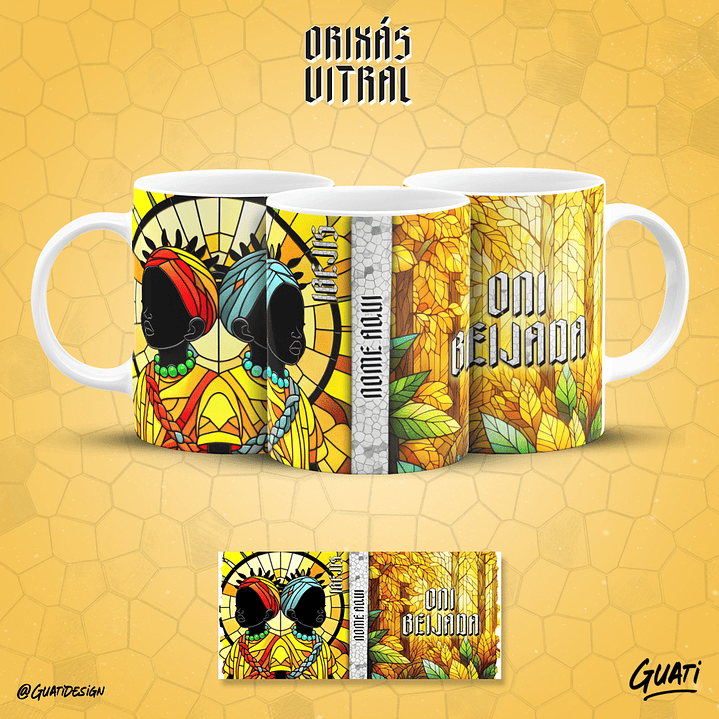 Coleção Canecas Orixás Vol.03 4
