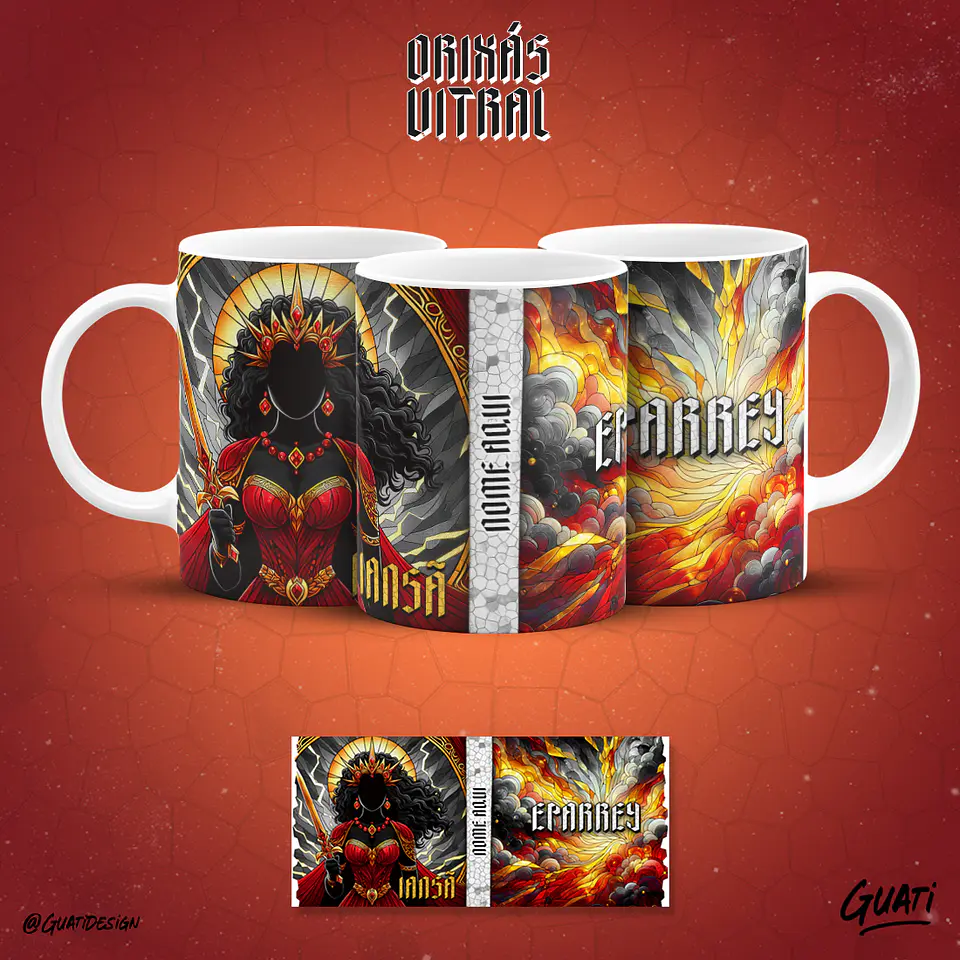 Coleção Canecas Orixás Vol.03 7