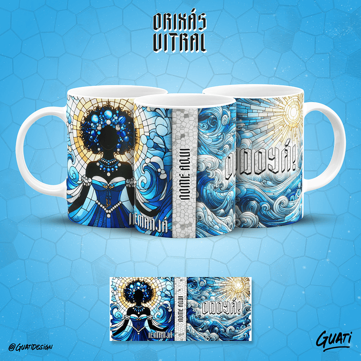 Coleção Canecas Orixás Vol.03 8