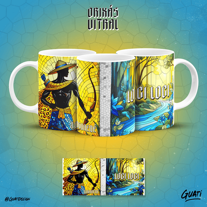 Coleção Canecas Orixás Vol.04 1