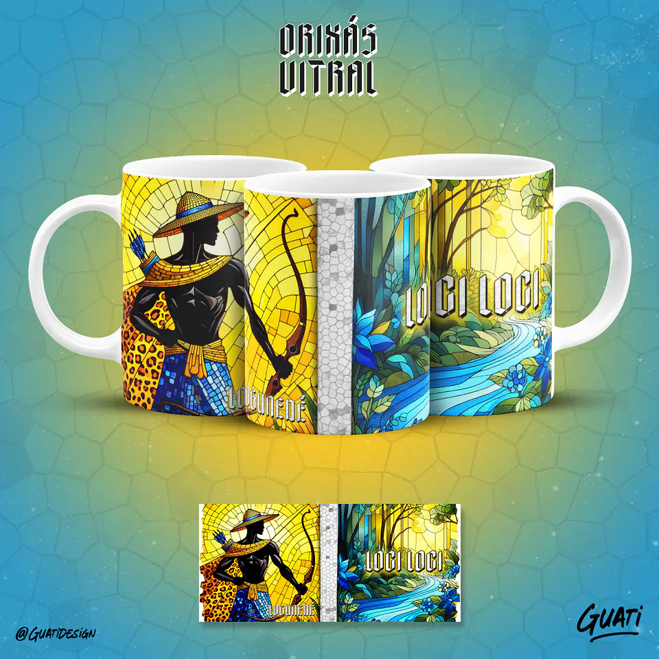 Coleção Canecas Orixás Vol.04 1