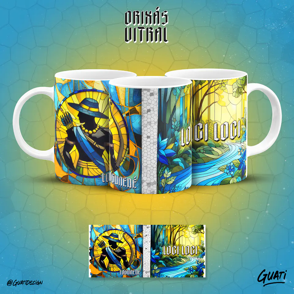 Coleção Canecas Orixás Vol.04 2