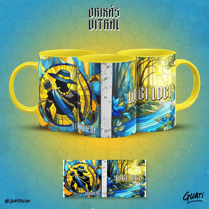 Coleção Canecas Orixás Vol.04 4