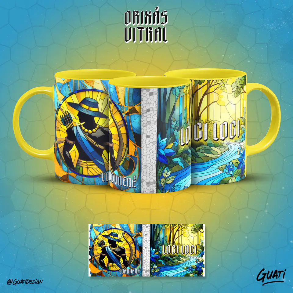 Coleção Canecas Orixás Vol.04 4