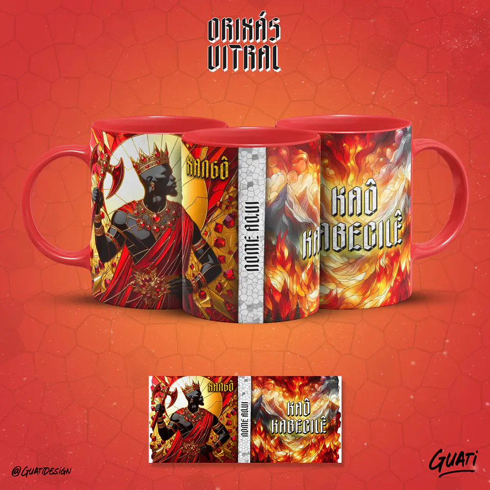 Coleção Canecas Orixás Vol.04 8