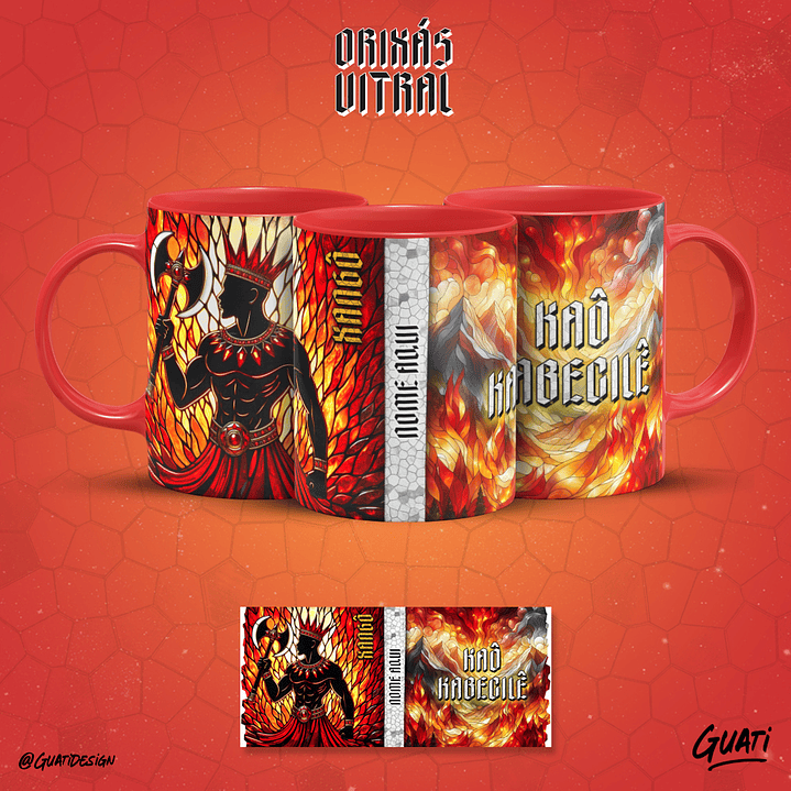 Coleção Canecas Orixás Vol.04 9