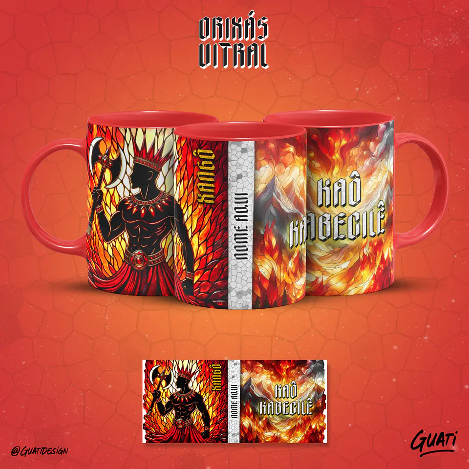 Coleção Canecas Orixás Vol.04 9