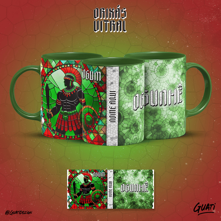 Coleção Canecas Orixás Vol.05 1