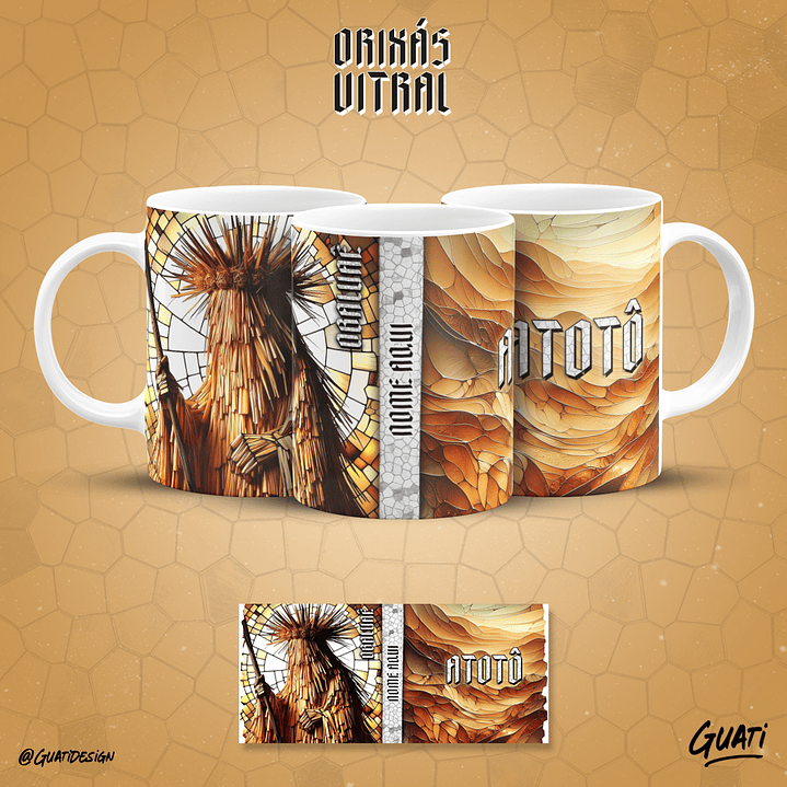 Coleção Canecas Orixás Vol.05 4