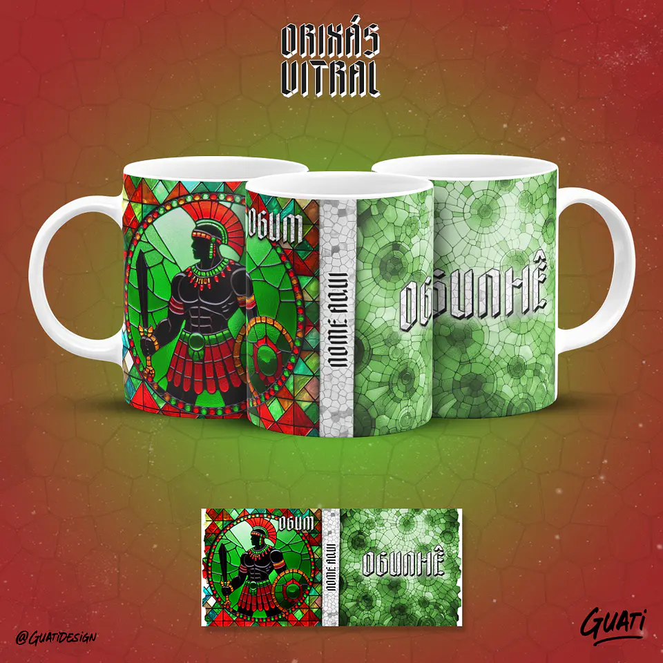 Coleção Canecas Orixás Vol.05 5