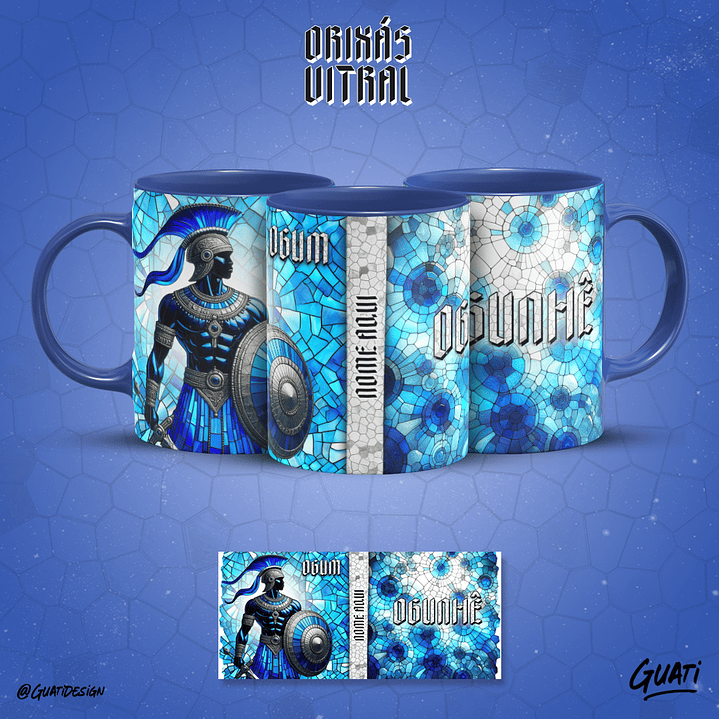 Coleção Canecas Orixás Vol.05 6