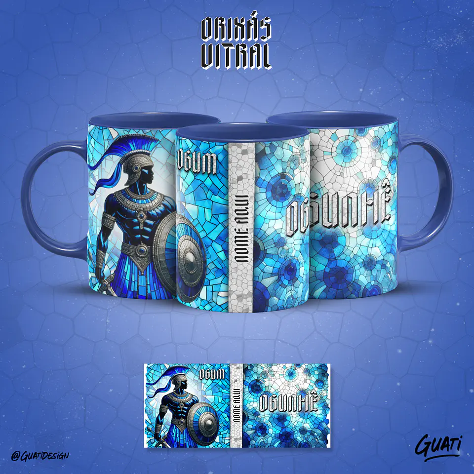 Coleção Canecas Orixás Vol.05 6