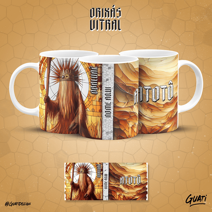 Coleção Canecas Orixás Vol.05 7