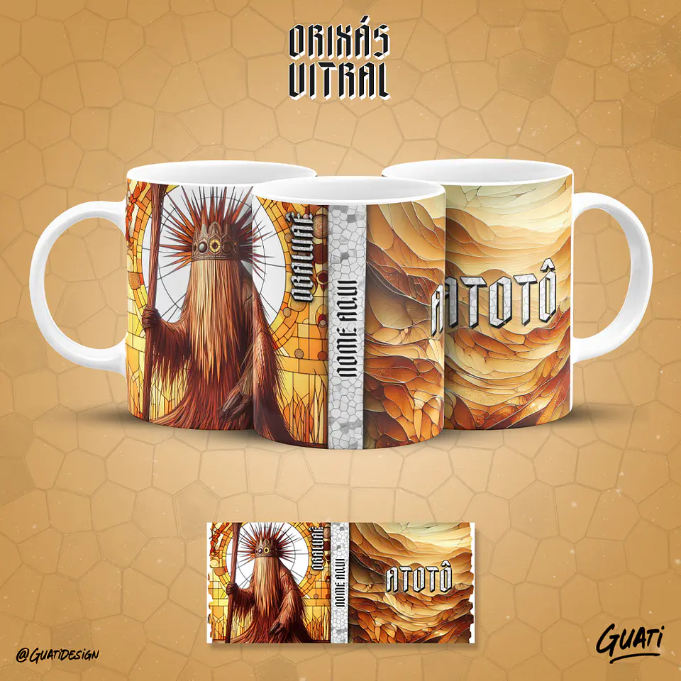 Coleção Canecas Orixás Vol.05 7