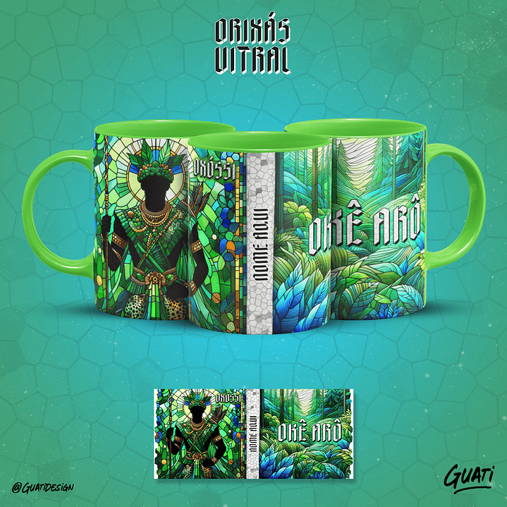 Coleção Canecas Orixás Vol.06 3