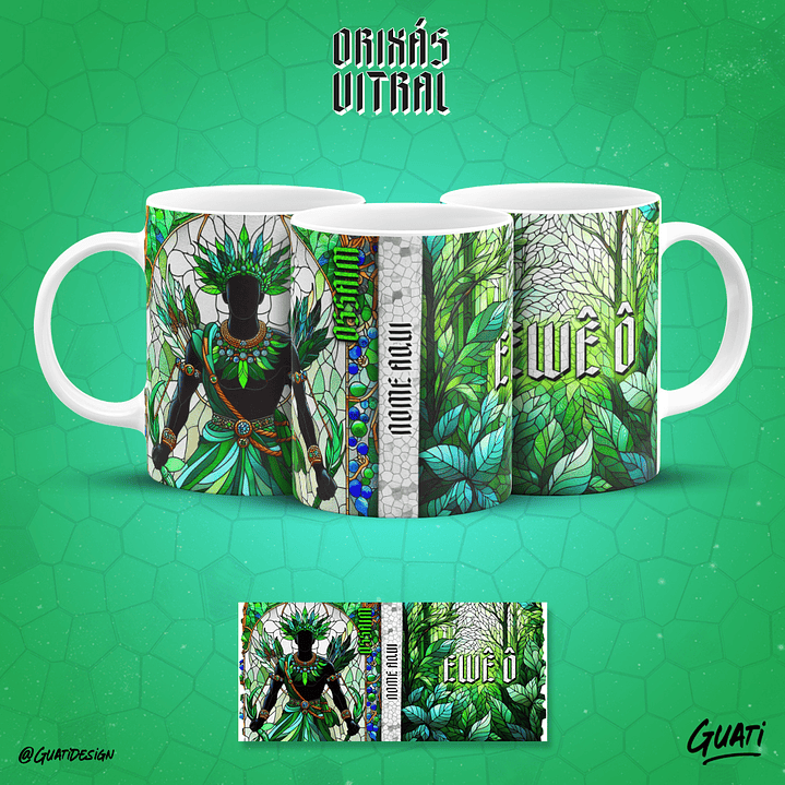 Coleção Canecas Orixás Vol.06 4