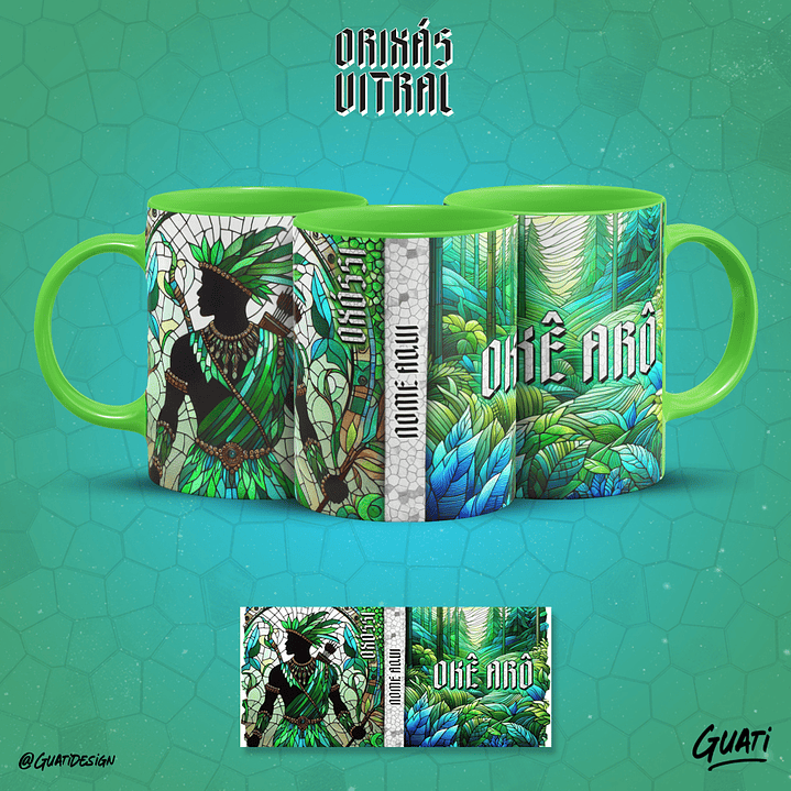 Coleção Canecas Orixás Vol.06 6