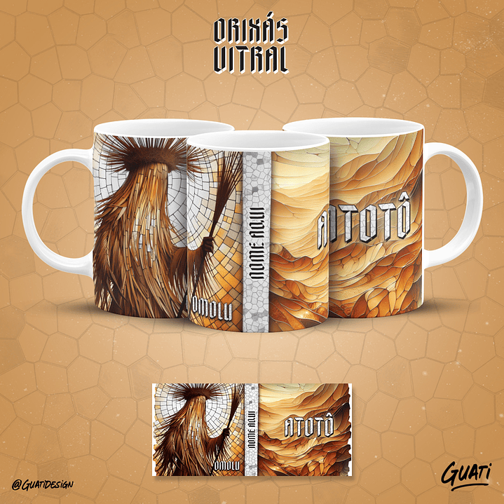 Coleção Canecas Orixás Vol.06 10