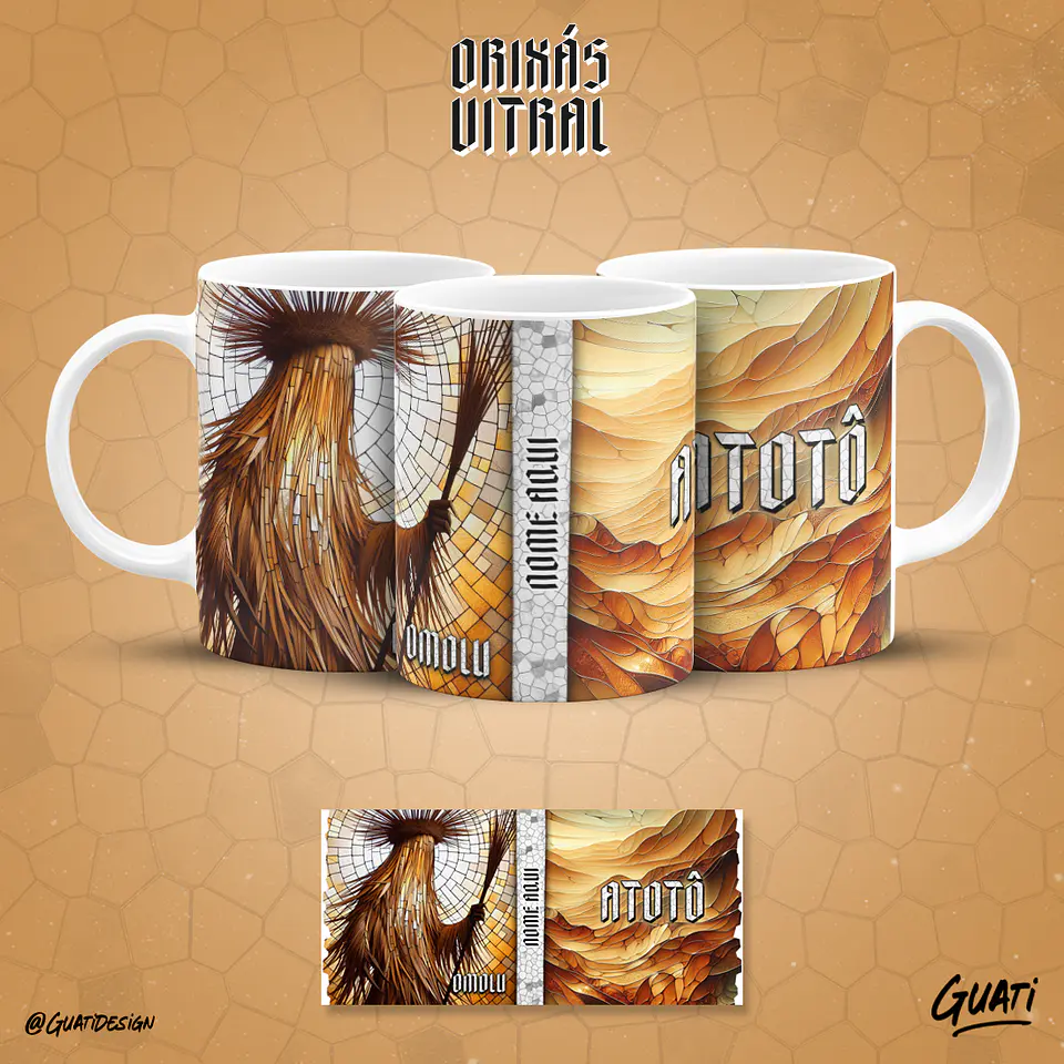 Coleção Canecas Orixás Vol.06 10