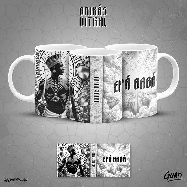 Coleção Canecas Orixás Vol.07 1