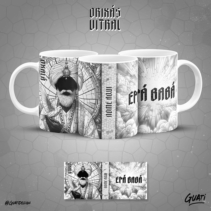 Coleção Canecas Orixás Vol.07 2