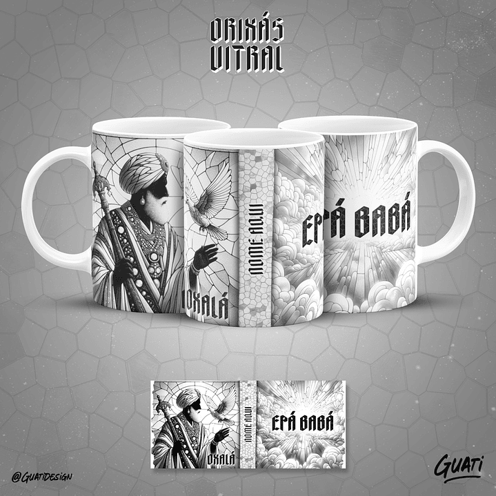 Coleção Canecas Orixás Vol.07 3