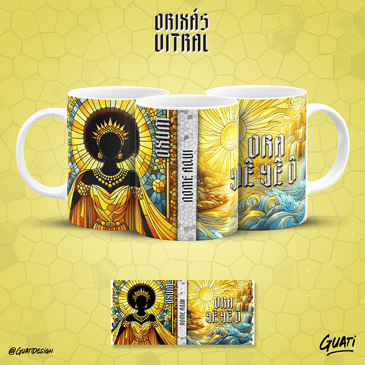 Coleção Canecas Orixás Vol.07 4