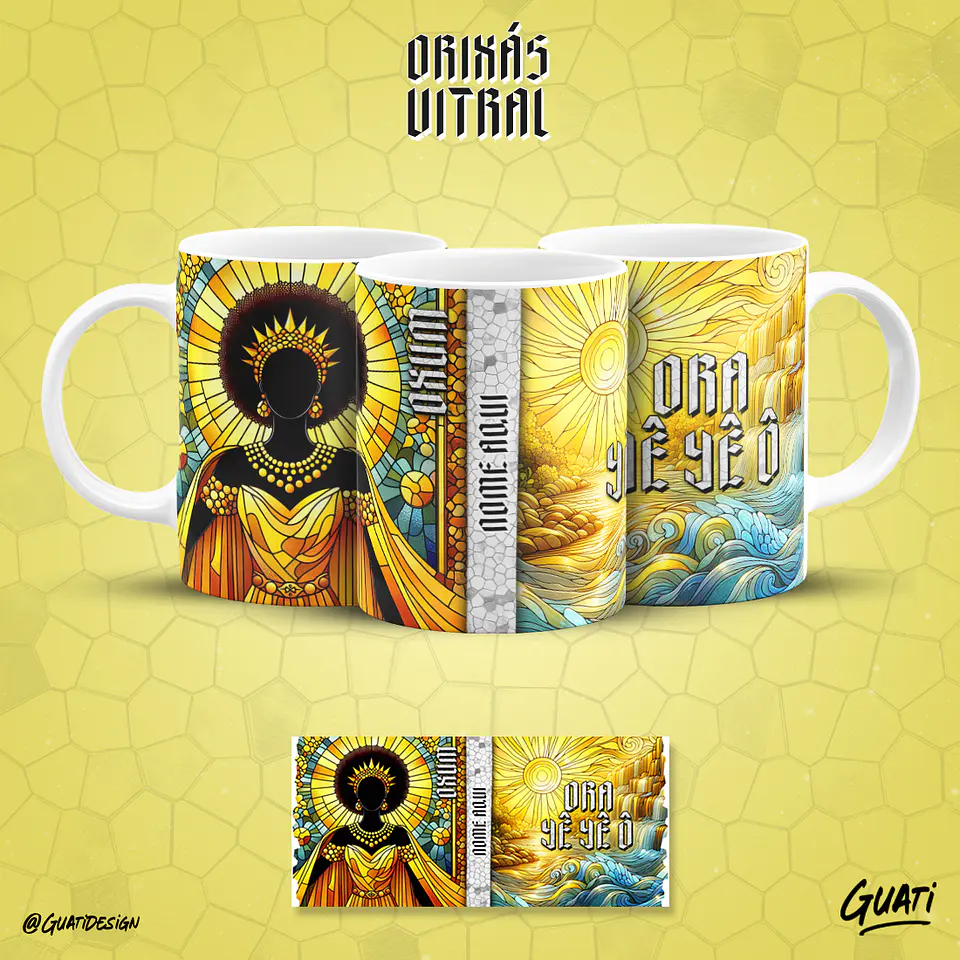 Coleção Canecas Orixás Vol.07 4