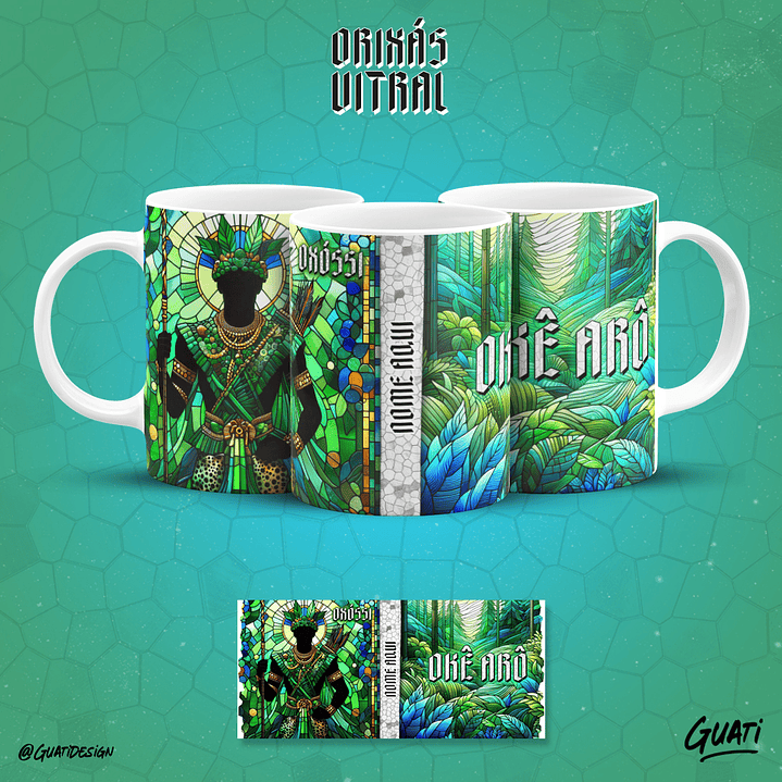 Coleção Canecas Orixás Vol.07 6