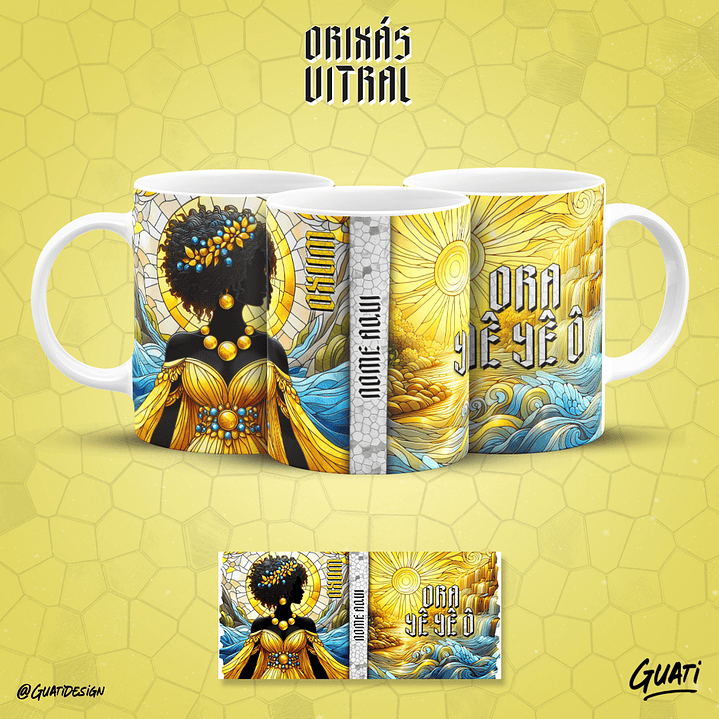 Coleção Canecas Orixás Vol.07 7