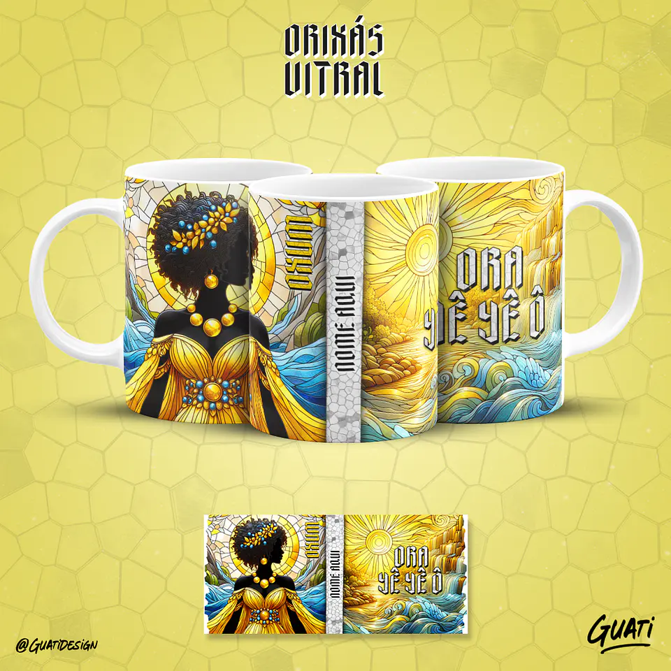 Coleção Canecas Orixás Vol.07 7